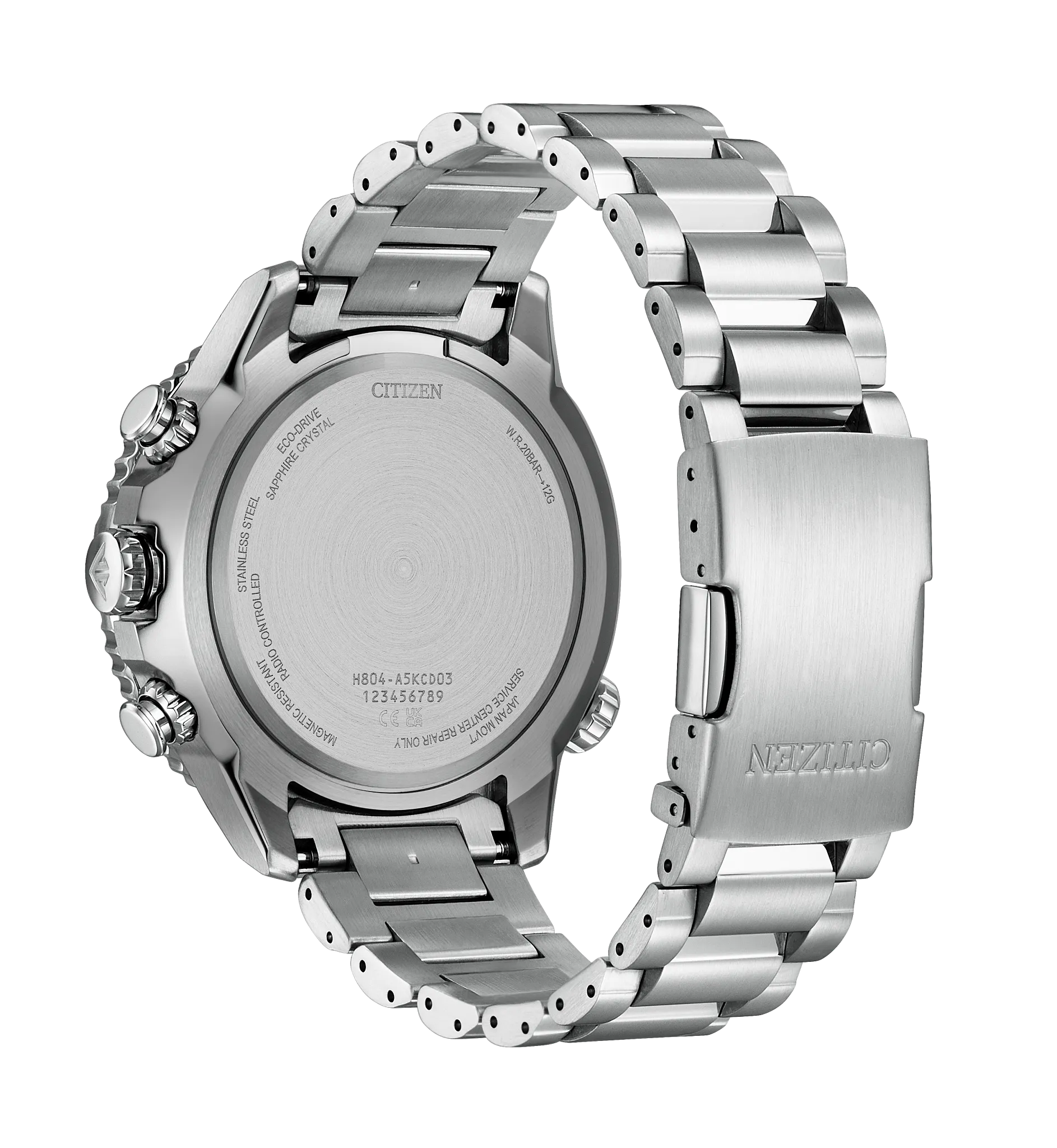 Promaster Navihawk A-T Blue Dial Stainless Steel Bracelet AT8220